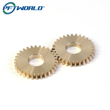 Segondè Precision an kwiv Gears Custom CNC pèfòmans serye