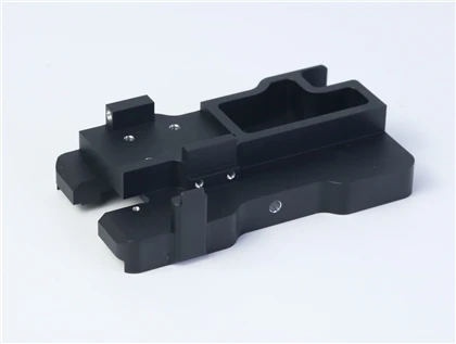 Pwosesis Sandblasted Nwa Anodized Al6061 Pozisyon Plak